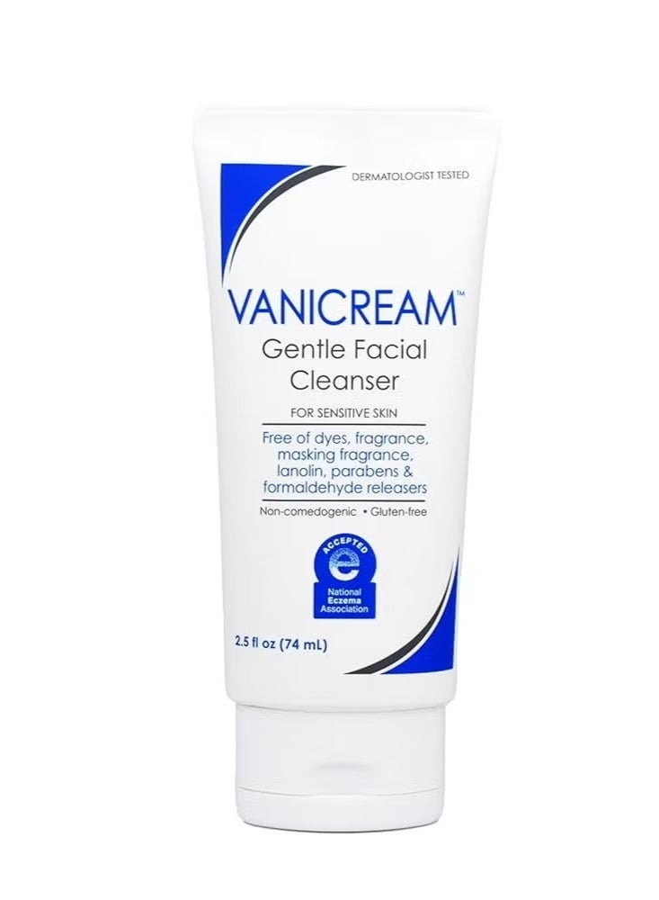 Vanicream Gentle Facial Cleanser Travel Tube 74ml - Image 1